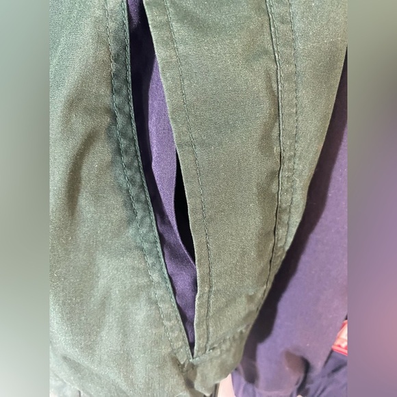 Chaps Ralph Lauren Coat Sz L Zip/Snap Front Blue/Green/Red Colorblock Vintage - Picture 8 of 9